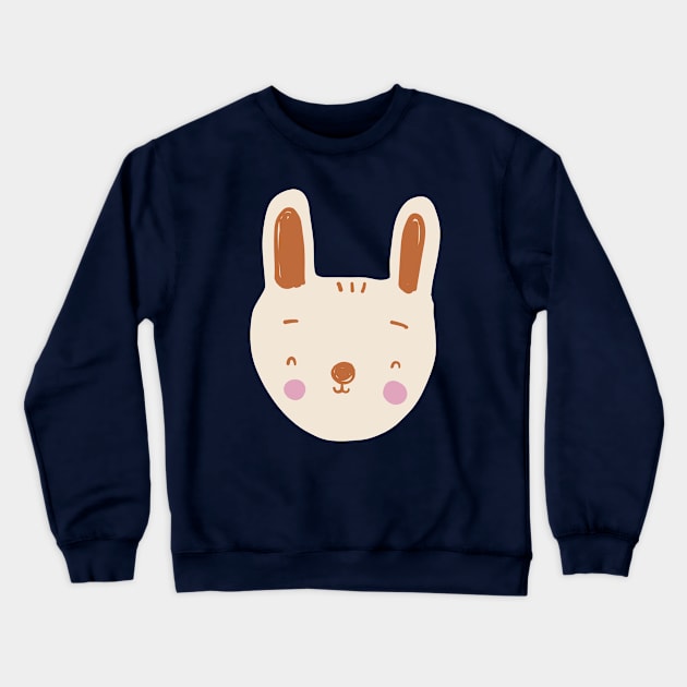 Baby rabbit Crewneck Sweatshirt by Rebelform